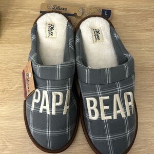 NWT Papa Bear Slippers
